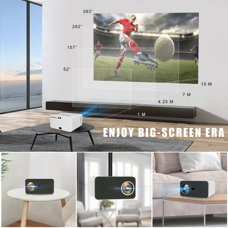UB30 1080P Portable Projector Home Theater LCD Projector Support Wireless and Wired Screen Mirroring (Basic Version) UB30 1080P Portable Projector Home Theater LCD Projector Support Wireless and Wired Screen Mirroring (Basic Version)